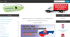 Desktop Screenshot of pegashk.cz